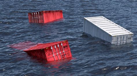 cargo containers stuck at sea